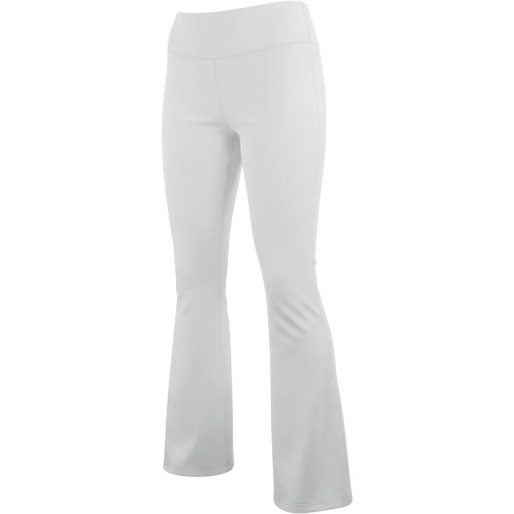 Chatoyant Womens Pants Sz M White Mineral Wash Bell Bottoms‎ Stretchy Pull On